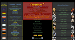 Desktop Screenshot of cyberbass.com